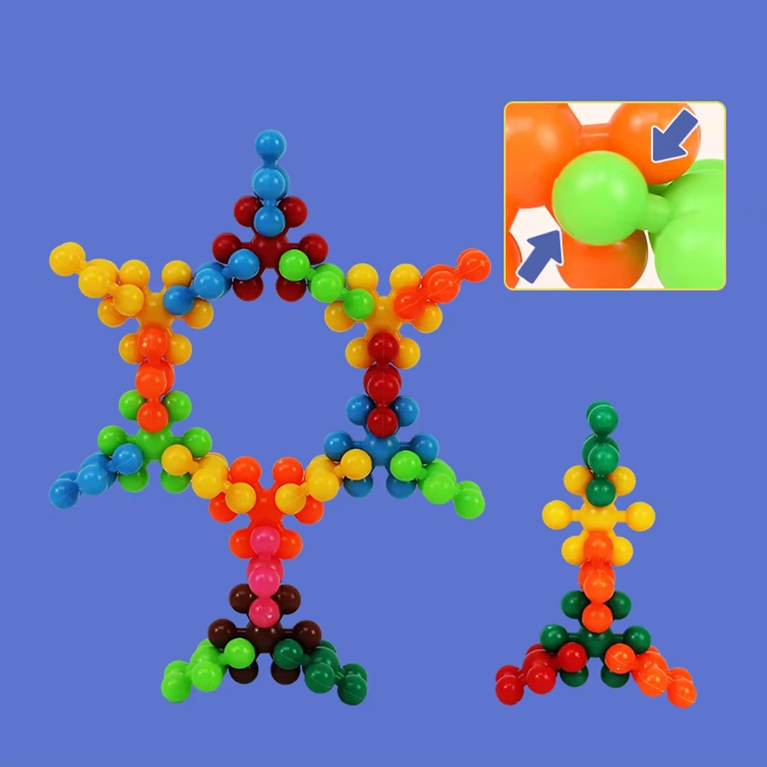 Interlocking Star Puzzle Blocks Interlocking Star Puzzle Blocks